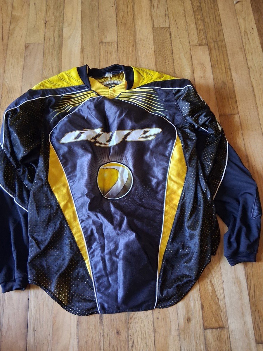 Maillot de paintball N.O.S Dye C6 adulte XS jaune Core Division