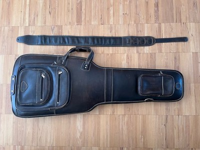 Harvest Leather Guitar Gigbag Plus Guitar Strap