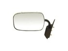 Genuine Dorman Side View Mirror - Left Manual Chrome + Black 955-187