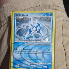 Pokémon TCG Arceus Arceus AR4 Holo Rare 90 HP Basic English Fastwave 50 on eBay