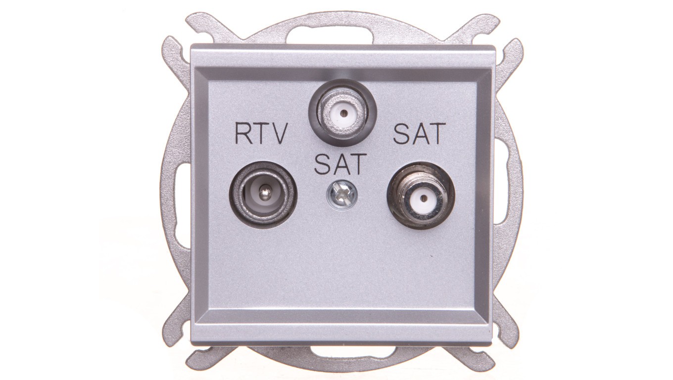 SONATA RTV-SAT-SAT Antenna Female Silver Matte GPA-R2S/m/38