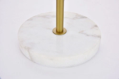 Elegant Lighting LD6156 Eclipse 2 Light 23" Tall Table Lamp - Chrome - Picture 9 of 10