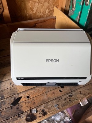 Epson DS-530 Color Duplex Document ADF Scanner J381A(Power cable not included)