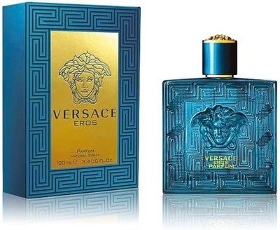 Versace Eros Parfum Natural Spray, Regular Size 3.4 US fl oz / 100 mL