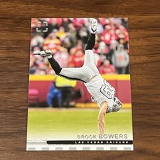 2025 Panini Photogenic Brock Bowers #33 Base Card Las Vegas Raiders