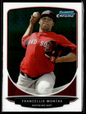 2013 Bowman Chrome #BCP129 Francellis Montas Red Sox