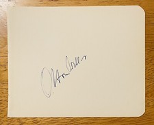 Orson Welles Signed Autographed 4x5 Album Page Full JSA Letter Citizen Kane