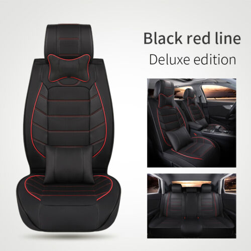 Car Seat Covers Luxury Leather Front & Rear For Holden Colorado RG Cab 2012-2020 - Picture 9 of 54