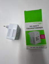 QTY 2 Conair Travel Smart 50W Transformer Voltage Converter White 220V F12X