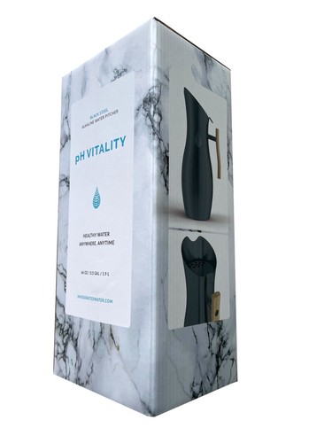 Ph Vitality Jug Or Replenish Pitcher Or Recharge Water Dispenser Or 3 PackFilter - Picture 6 of 21