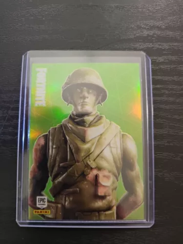 Fortnite Series 2 Card 26 Plastic Patroller Uncommon Optichrome USA Print 2020