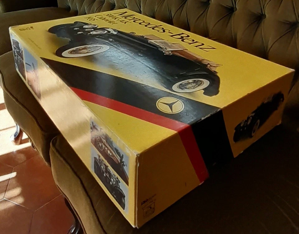 Pocher Mercedes 500 Cabriolet 1935 K 74 Scala 1/8 - Immagine 2 di 4