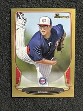 VANCE WORLEY #163 2013 Bowman Gold Minnesota Twins