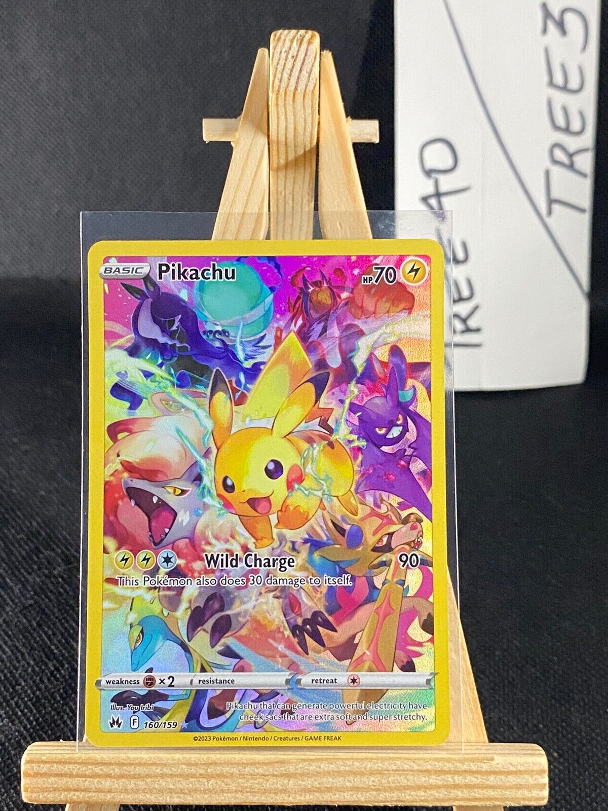  Pokemon - Ditto 107/159 - Crown Zenith - Holo Rare