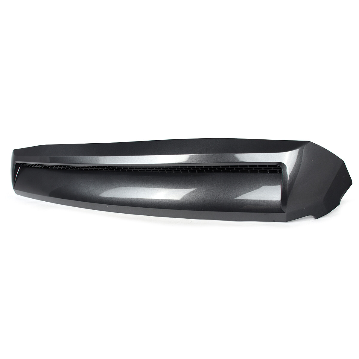 1G3 MAGNETIC GRAY FRONT UPPER HOOD BULGE MOLDING GRILL FOR 2014-21  