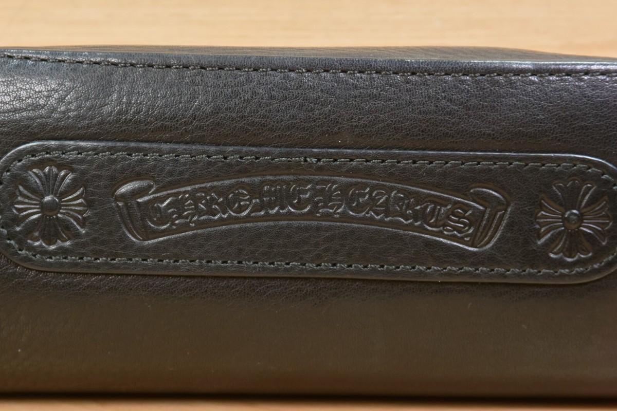 Chrome Hearts Black Leather Sunglasses Case | eBay Chrome Hearts Black Leather Sunglasses Case | eBay