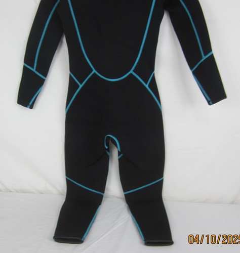Traje de neopreno para mujer Seaskin de 3 mm de longitud completa negro azul XS - Imagen 14 de 15