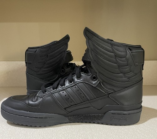 Zapatillas Jeremy Scott Adidas Originals JS Wings 4.0 NEGRAS para hombre GX4419 talla 9 - Imagen 9 de 16
