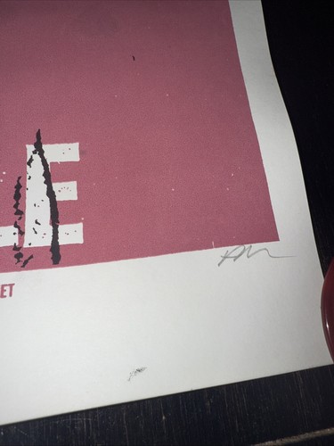 Rainer Maria 7-23-06 Print Mafia Exit In Nashville TN Concert Poster Numbered!! - Picture 3 of 11