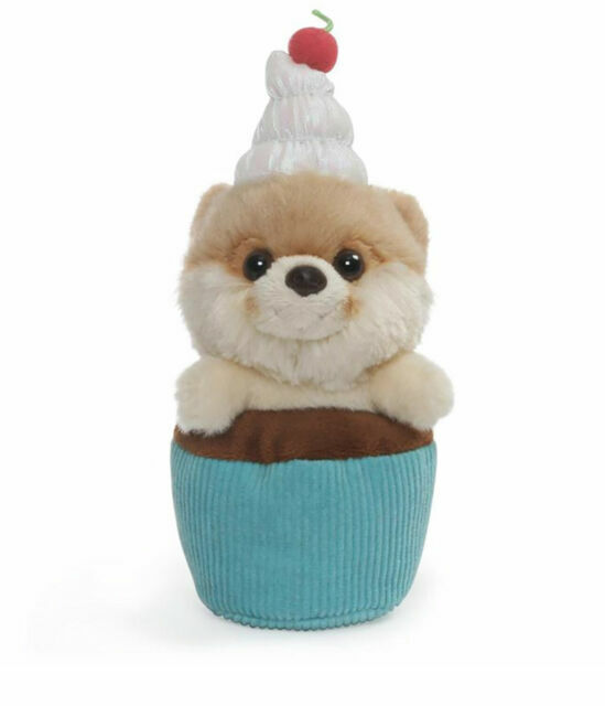 5/" Gund Itty Bitty Boo Pizza Stuffed Dog Plush #57