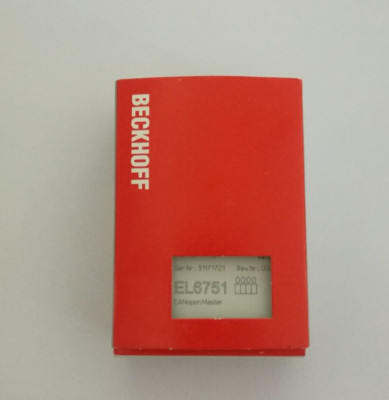 NEW Factory Sealed for Beckhoff EL6751 0000 in Box EL 6751 CANopen Master Module