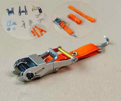 CGRC Frachtseil fester Bindungsgürtel Spanngurt für 1/14 Tamiya Trailer RC Truck Car