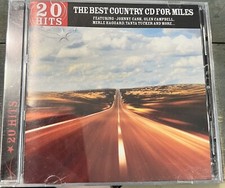 The Best Country CD for Miles 20 Hits CD Various Artists; Cash, Campbell, Tucker