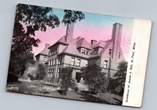 ST. PAUL MINNESOTA RESIDENCE OF JAMES J. HILL POSTCARD (G-24-2)