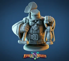 Dwarven Gravedigger by Epics N Stuffs | D&D | DnD | Print on Demand