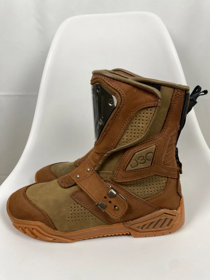 Botas de moto Icon Retrograde 1000 de crucero/turismo talla 9 Foto 4 de 4