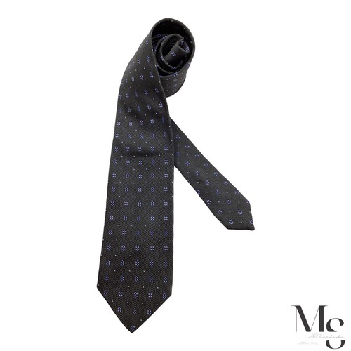 PETRONIUS 1926 Blue Floral Silk Tie Made In Italy W:3.5" EX COND