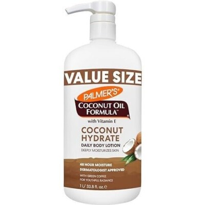 NEW Palmers Coconut Oil Formula hydrate Body Lotion JUMBO SIZE 33.8 fl. oz