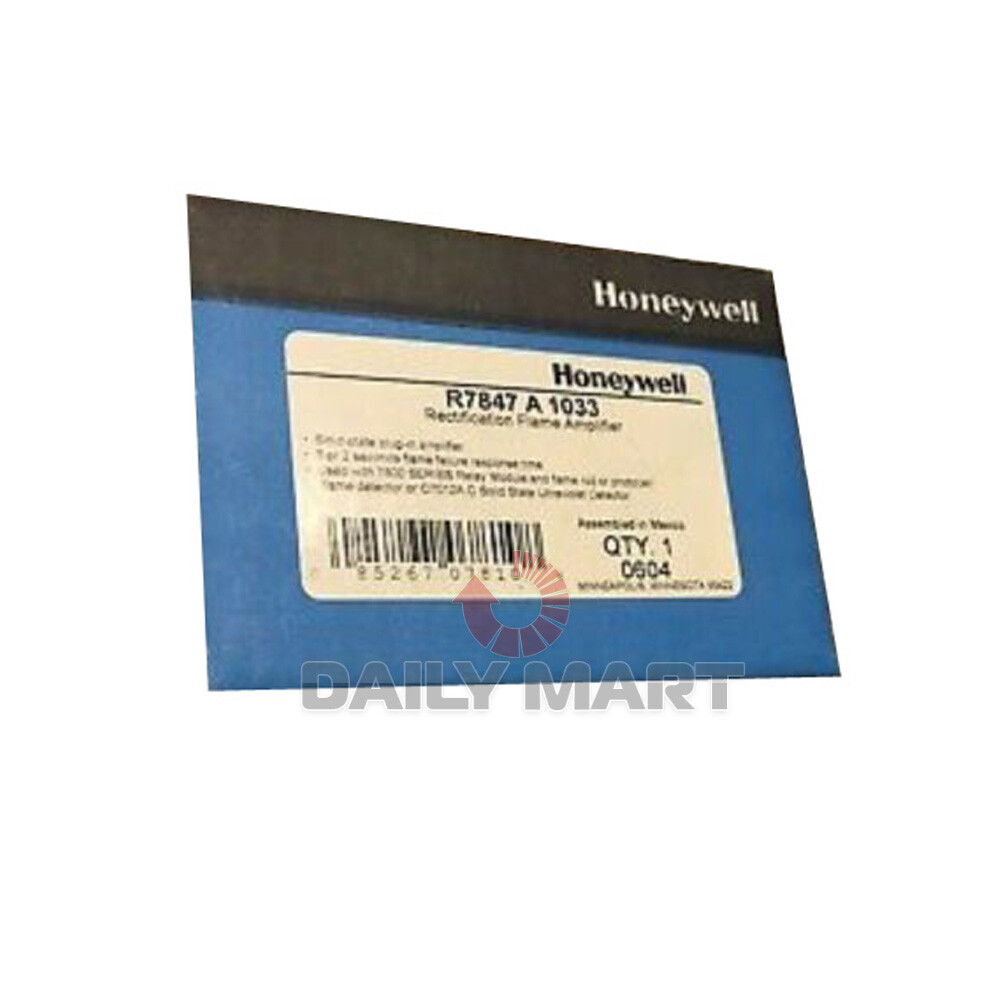 New In Box HONEYWELL R7847A1033 Control Box Combustion Program