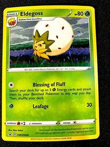 ELDEGOSS HOLO PROMO SWSH046 BLACK STAR SWORD & SHIELD POKEMON NM/MT+ L813&659