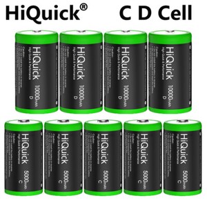 1.5 volt d size rechargeable batteries