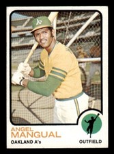 1973 Topps Baseball #625 Angel Mangual NM *d5
