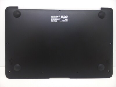 Black 10.1'' EVOO EV-C-101-1 Laptop Bottom Case Base + 4 Original Rubbers 84
