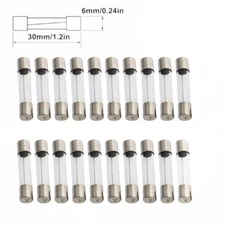 20Pcs F8AL250V 8A FAST Blow Fuse 6x30mm 8 amp Fast Acting Fuse 250V 8000mA