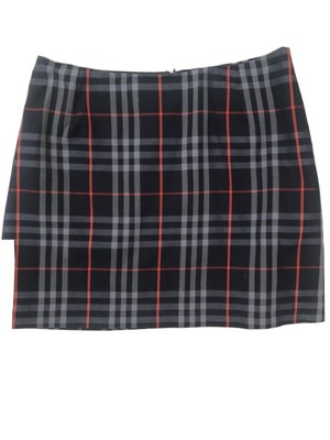 burberry nova check mini skirt