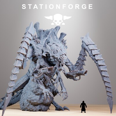 The Xenarid Queen Titan from Station Forge., Table Top Gaming.