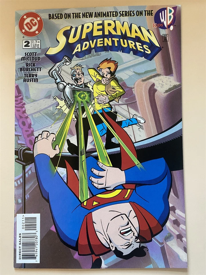 SUPERMAN ADVENTURES #2 Animated Tie-In DC Comics 1996 NM