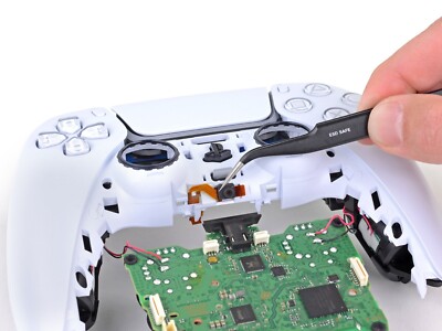 Original Controller Gehäuse BDM-020 Weiß für Sony Playstation 5 PS5 - Ersatzteil für DualSense