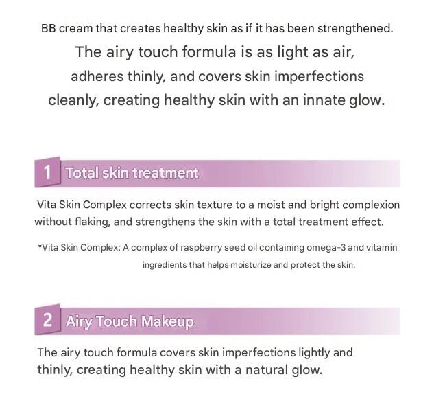THEFACESHOP fmgt Power Perfection BB Cream 40g SPF37 PA++ Pure Beige Korean bb - Image 4 of 4
