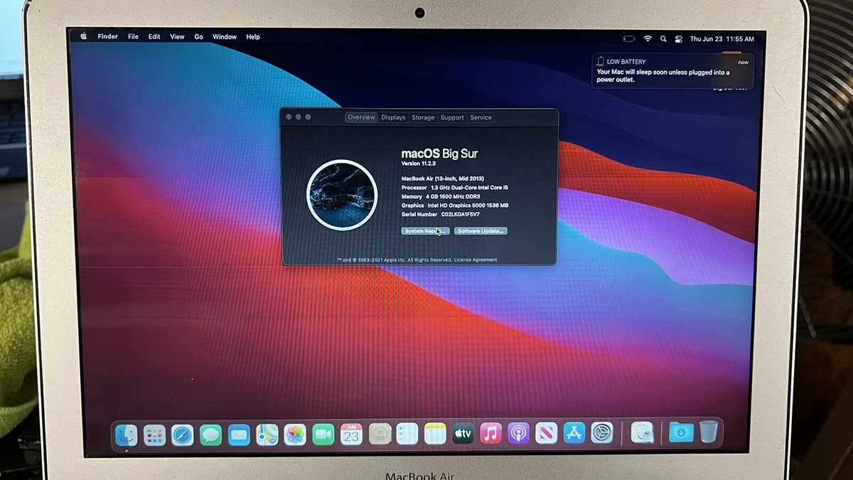 Apple MacBook Air A1466 EMC2632 i5 4GB No HD | eBay