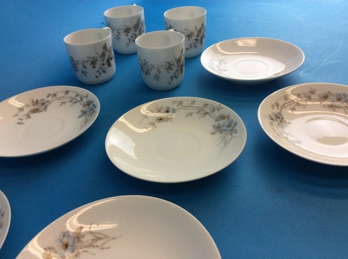 Vintage Lot Haviland Limoges Ch Field Espresso Cups Saucers Set of Four - Picture 5 of 11