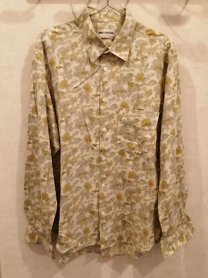 Shirt grün-beige Viskose Gr.38 Modus Operandi (4401087)