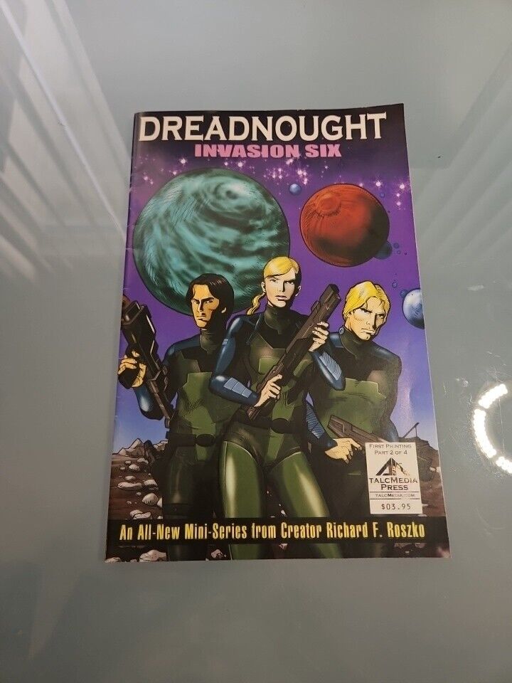 Dreadnought Invasion 6 #3 (Talcmedia Press 2008) Comic books Richard Rioszko