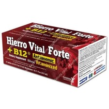 Hierro vital forte B12 Ampolletas