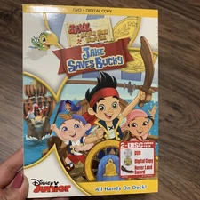 Disney DVD- Disney Junior Jake Neverland Pirates- Jake saves Bucky