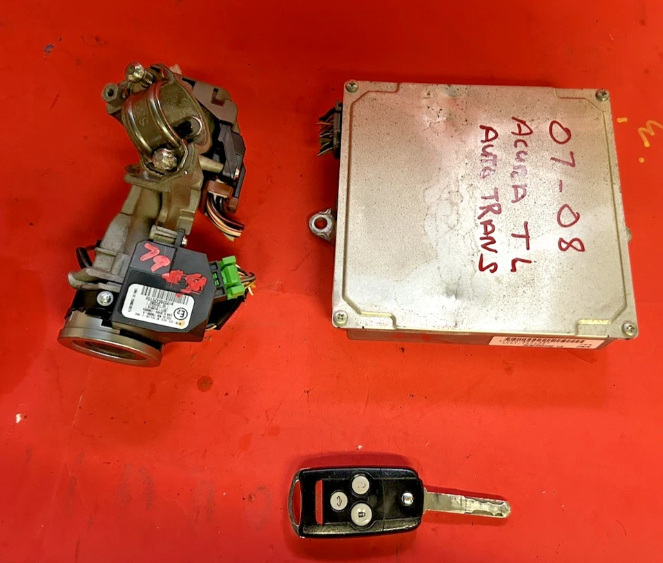 07 08 ACURA TL ECU ECM 37820-RDA-A84 .PLUG & PLAY 3.2L Foto 2 de 4